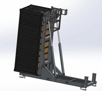 Volquete de contenedores