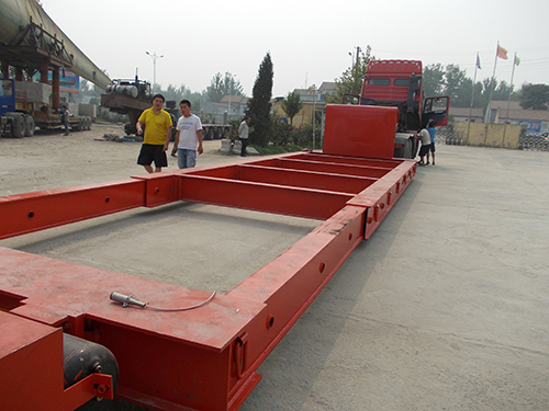 Wind Tower Transport Semi Trailer