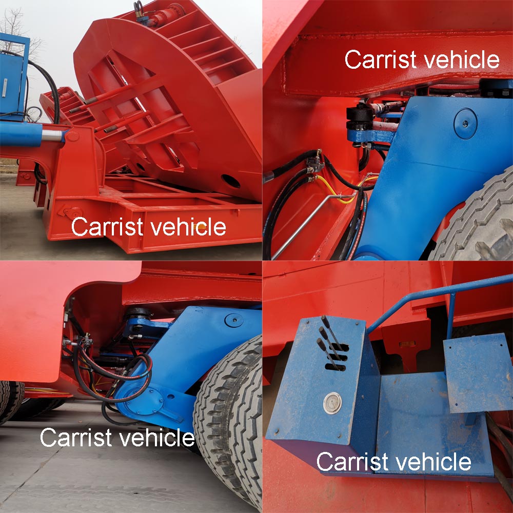 Remolque de servicio pesado de 3 ejes 3 Axle Heavy Duty Trailer