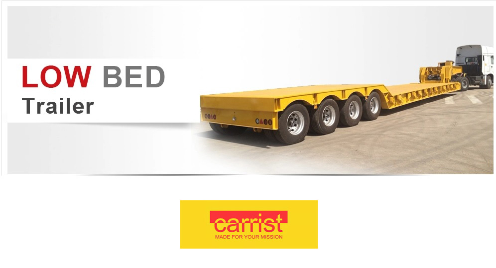 remolque de plataforma baja lowbed trailer